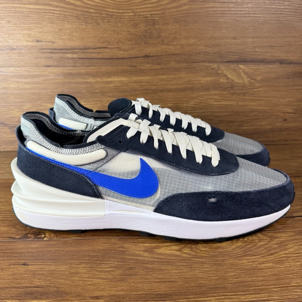 Nike Waffle One SE ‘Hyper Royal’ Men's Size 14 Suede Sneakers DD8014-003